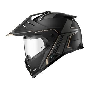 SENA OUTLANDER SMART ADV DUAL-SPORT HELMET MATTE BLACK