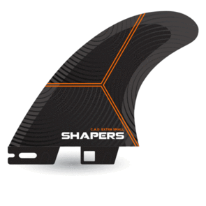 SHAPERS C.A.D 3-FIN SHAPERS 2 BASE ORANGE - XS