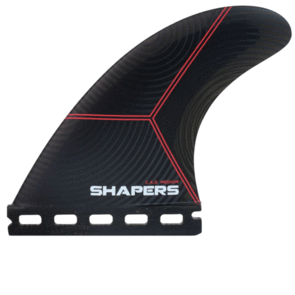 SHAPERS C.A.D 3-FIN SINGLE TAB BASE RED - MEDIUM