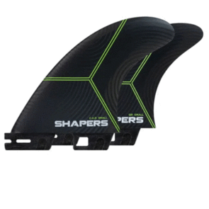 SHAPERS C.A.D AIRLITE SMALL 2 5 FIN SET + DARC DRIVE