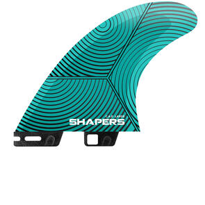 SHAPERS C.A.D LARGE 3-FIN SHAPERS 2 BASE BLUE