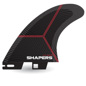 SHAPERS C.A.D 3-FIN SHAPERS 2 BASE RED - MEDIUM