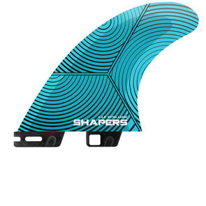 SHAPERS C.A.D XTRA LARGE 3-FIN SHAPERS 2 BASE BLUE
