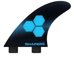 SHAPERS CORELITE AM2 TRI FIN BLACK BLUE - FCS - L