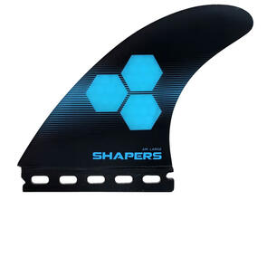 SHAPERS CORELITE AM2 TRI FIN BLACK BLUE - FUTURES - L