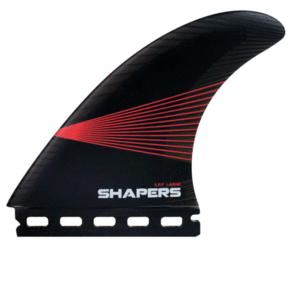 SHAPERS S.P.F AIRLITE 3-FIN SINGLE TAB RED - LARGE