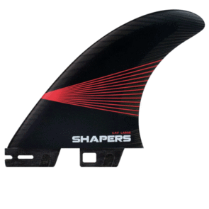 SHAPERS S.P.F AIRLITE 3-FIN SHAPERS 2 RED - LARGE