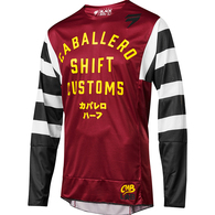 SHIFT 2019 3LACK CABALLERO X LAB JERSEY DARK RED