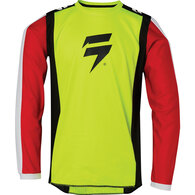 SHIFT 2020 YOUTH WHIT3 RACE JERSEY [FLO YELLOW]