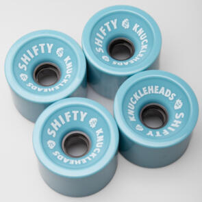 SHIFTY KNUCKLE HEAD WHEELS 75MM 78A TEAL
