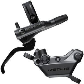 SHIMANO BR-M6220 REAR DISC BRAKESET DEORE *LOW VISCOSITY OIL ONLY* 4 PISTON RESIN PAD