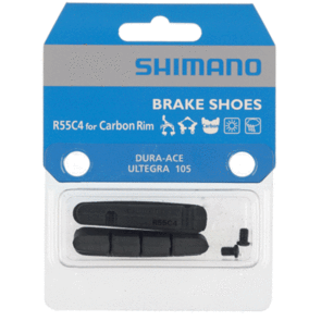 SHIMANO BR-R9110 BR-R8010 BRAKE PAD INSERTS DIRECT R55C4 FOR CARBON RIM 1 PAIR