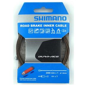 SHIMANO ROAD BRAKE INNER CABLE POLYMER COATED FOR BC-9000 - SINGLE