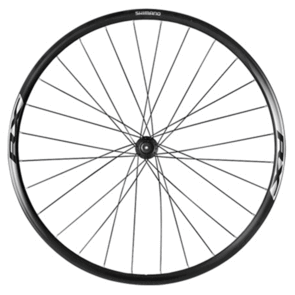 SHIMANO WH-RX010 FRONT WHEEL 700C BLACK CLINCHER CENTERLOCK