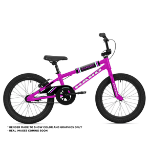 HARO SHREDDER GIRLS 12" GLOSS MAGENTA/SILVER
