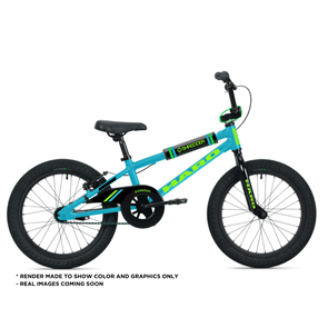HARO SHREDDER GIRLS 16" GLOSS CYAN