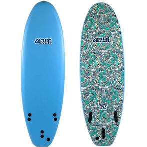SOFTLITE 2026 SHRED HEAD SOFTBOARD 6'6 LT BLUE