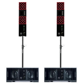 SKAA DILLINGER LABS DFA + DFB PAIRED SPEAKER & SUBWOOFER BATTERY POWERED WIRELESS PRO AUDIO KIT