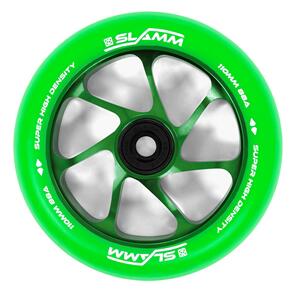 SLAMM 110MM TEAM WHEEL GREEN/GREEN 110MM