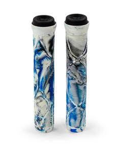 SLAMM SWIRL BMX SCOOTER HANDLEBAR GRIPS ARCTIC