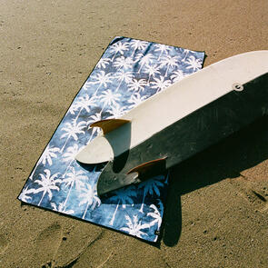 SLOWTIDE LUCA TIE DYE PERFORMANCE QUICK DRY TOWEL - MULTI