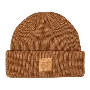 SANTA CRUZ OPUS DOT PATCH BEANIE TAN