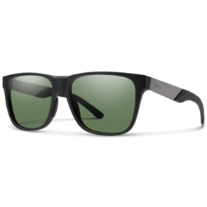 SMITH LOWDOWN STEEL MATTE BLACK RUTHENIUM CHROMAPOP POLARIZED GRAY GREEN