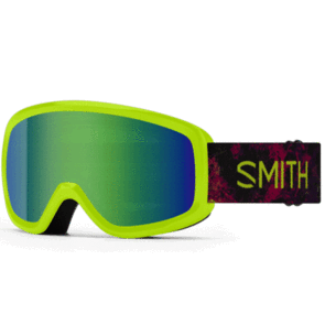 SMITH SNOWDAY LIME SPACE DUST-GREEN SOL-X MIRROR/