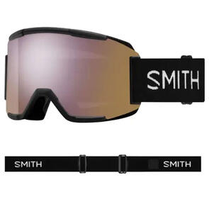 SMITH SQUAD BLACK CHROMAPOP EVERYDAY ROSE GOLD MIRROR / CLEAR