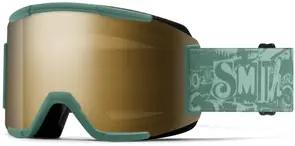 SMITH SQUAD LOW BRIDGE FIT - CACTUS ZINE - CHROMAPOP SUN BLACK GOLD MIRROR / CLEAR