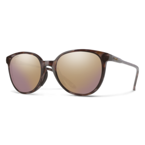 SMITH FELINA - ROSE TORTOISE - CHROMAPOP POLARIZED ROSE GOLD MIRROR