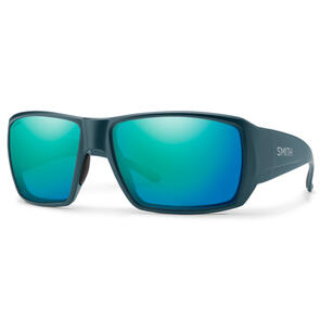 SMITH GUIDES CHOICE MATTE PACIFIC + CHROMAPOP GLASS POLARIZED OPAL MIRROR