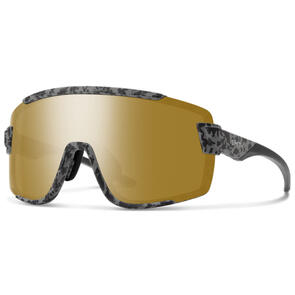 SMITH WILDCAT - MATTE GRAY MARBLE - CHROMAPOP POLARIZED BRONZE MIRROR - VLT 14%