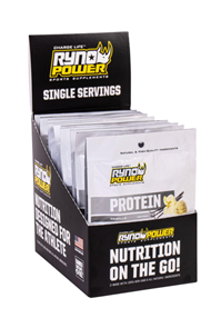 RYNO POWER 12PK SINGLE SERVING VANILLA PROTEIN