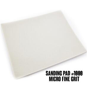 SMS SCALE MODELLERS SUPPLY SANDING PAD #1000 MICRO FINE GRIT (1PC)