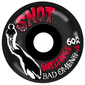 SNOT WHEELS 60 99 JAKE SNELLING BAD OMENS WIDE BOYS BLACK