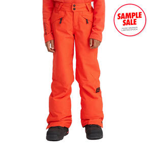 ONEILL SNOW SAMPLE - 2026 BOYS HAMMER SNOW PANTS - PAPRIKA FLAME