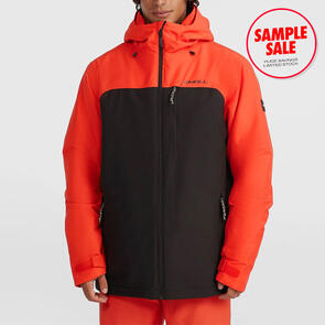 ONEILL SNOW SAMPLE - 2025 HAMMER PLUS SNOW JACKET - BLACK OUT FLAME