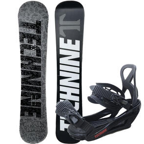 TECHNINE THE ICON SNOWBOARD +  ALL COMERS BINDING PACKAGE