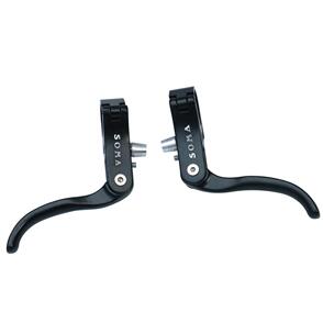 SOMA INLINE CX 23.8MM BRAKE LEVERS - BLK