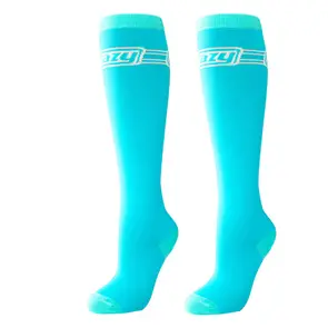 CRAZY SOCKS CLASSIC TEAL SOCKS