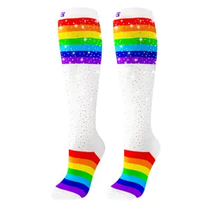 CRAZY SOCKS DIAMOND RAINBOW SOCKS