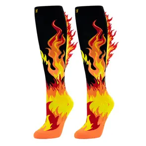 CRAZY SOCKS FLAME ON SOCKS
