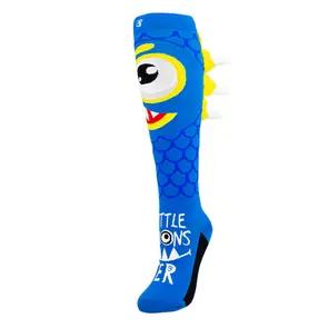 CRAZY SOCKS LITTLE MONSTER BLUE (SINGLE SOCK)