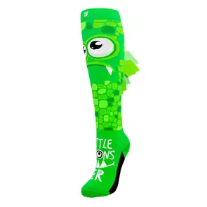 CRAZY SOCKS LITTLE MONSTER GREEN (SINGLE SOCK)