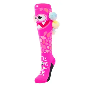 CRAZY SOCKS LITTLE MONSTER PINK (SINGLE SOCK)