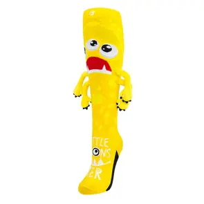 CRAZY SOCKS LITTLE MONSTER YELLOW (SINGLE SOCK)