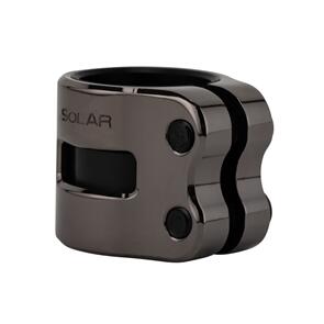 DRONE SOLAR 1 DOUBLE CLAMP - SMOKED CHROME