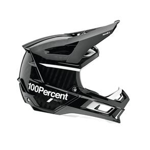 100% AIRCRAFT 2 HELMET BLACK/WHITE 