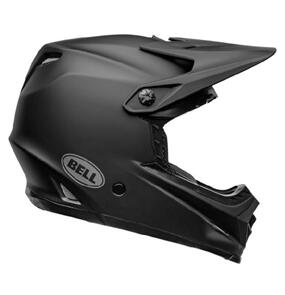 BELL MOTO HELMETS 2025 YOUTH MOTO-9 MIPS SOLID MATT BLACK 